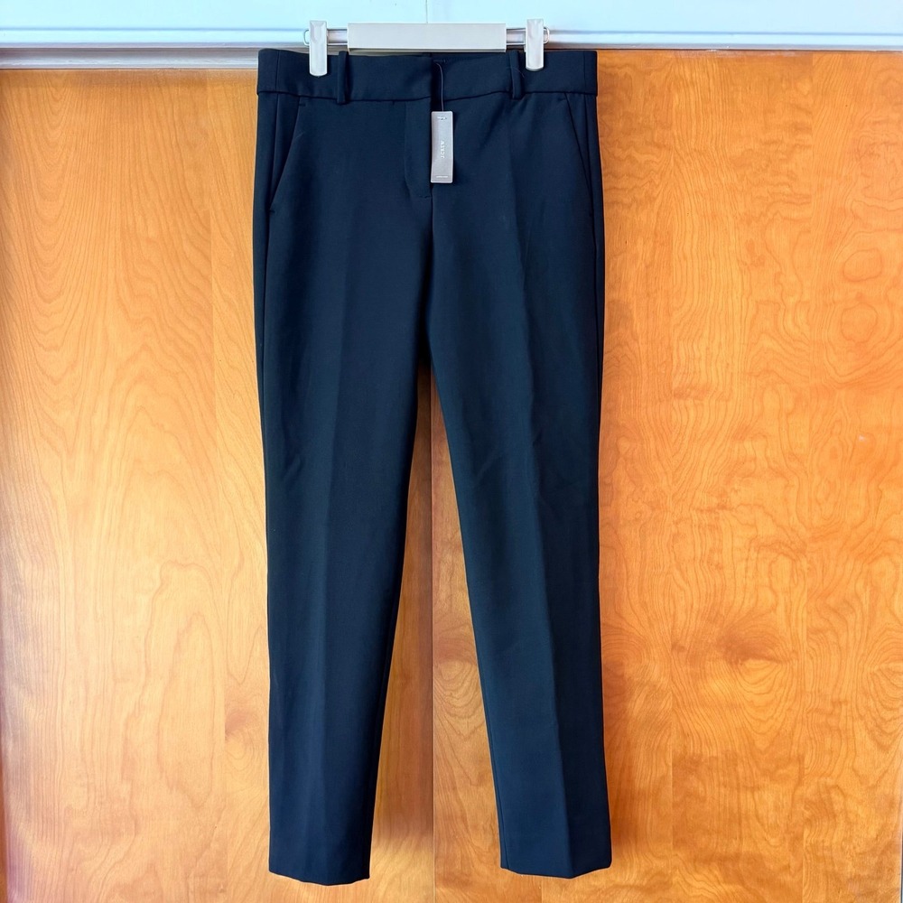 J. Crew Black Cameron Pant Stretch Size 6 Women's